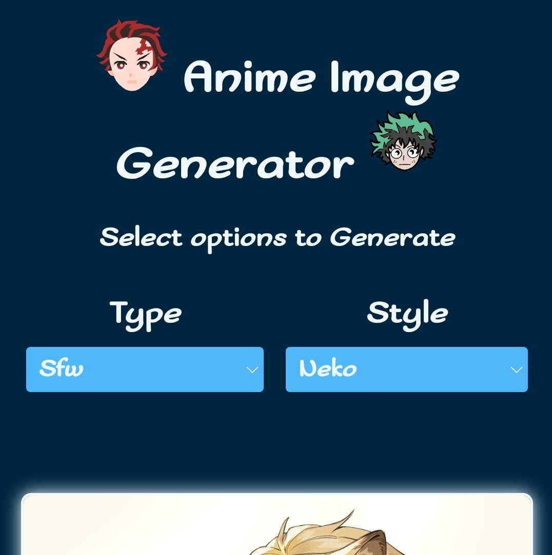 Anime Image Generator